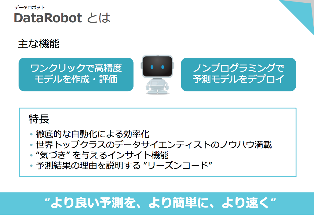 DataRobot とは