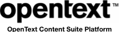 OpenText Content Suite Platform